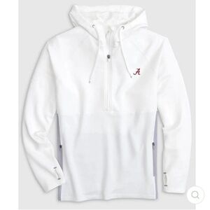 Johnnie-O Quarter Zip Hoodie Men’s Size Large (University of Alabama)